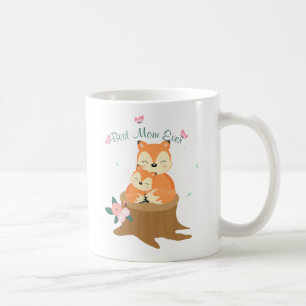 Mug Fête de la mère et du bébé Foxes