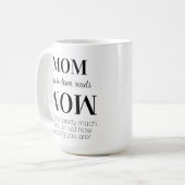 Mug Fête de la mère Extraordinaire (Devant gauche)