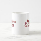 Mug Fête de la mère géniale (Centre)