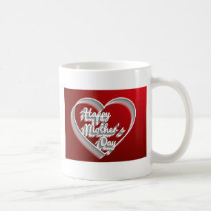 Mug fête de la mère heureuse