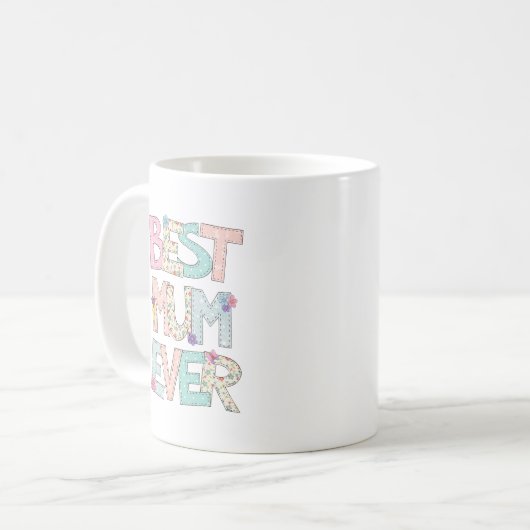 Mug Fête de la mère la plus grande (Devant gauche)