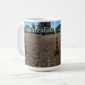 Mug "Fête de la nature : un casse-croûte de Wallaby" (Devant gauche)