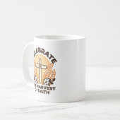Mug Fête de la récolte de la foi - Art inspirant (Devant gauche)