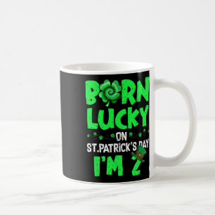 Mug Fête de la Saint-Patrick Garçon Fille 2 Ans 2ème A