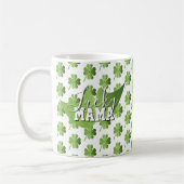 Mug Fête de la Saint-Patrick Maman chanceuse (Gauche)