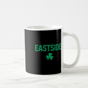 Mug Fête de la Saint-Patrick Shamrock côté est irlanda