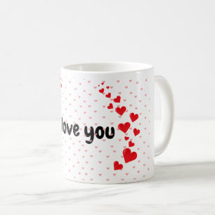 Mug fête de la Saint-Valentin amour couple cadeau roma