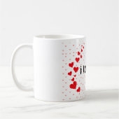 Mug fête de la Saint-Valentin amour couple cadeau roma (Gauche)