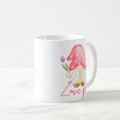 Mug Fête de la Saint Valentin gnome personnalisée (Devant droit)
