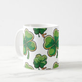 Mug Fête de la St. Patrick et fête 4 juillet (Devant gauche)