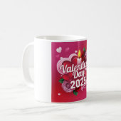 Mug fête de la vallentine 2025 (Devant gauche)