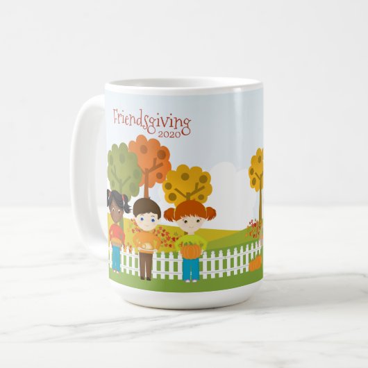 Mug Fête de l'Action de grâce (Devant gauche)