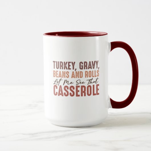 Mug Fête de l'Action de grâce (Droite)