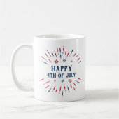Mug Fête de l'Indépendance 4 juillet patriotique améri (Gauche)