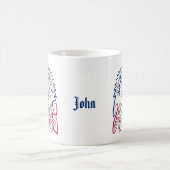 Mug Fête de l'Indépendance Aigle américain (Centre)