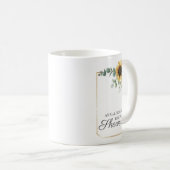 Mug Fête de mariage script greenery Eucalyptus Tournes (Devant droit)