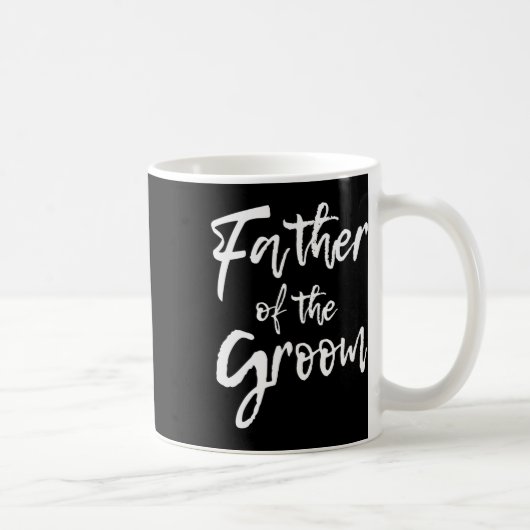 Mug Fête De Mariée Pour Le Père De Famille Du Gro (Droite)