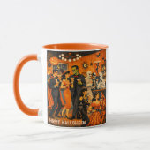 Mug Fête de martini Halloween Moderne du Milieu du Siè (Gauche)