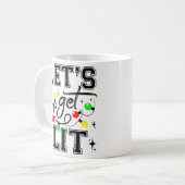 Mug Fête de Noël amusante - Lumière de Noël (Devant gauche)