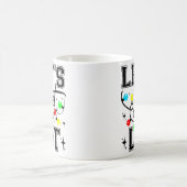 Mug Fête de Noël amusante - Lumière de Noël (Centre)
