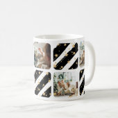 Mug Fête de Noël Black Photo (Devant droit)