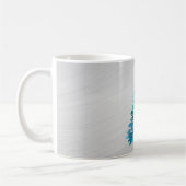 Mug Fête de Noël de la Parties scintillant Turquoise e (Gauche)