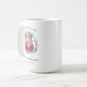 Mug Fête de Noël de Noël Botanique Wreath Matching (Devant gauche)
