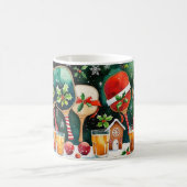 Mug Fête de Noël de Pickball (Centre)