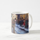 Mug Fête de Noël du Terrier Wheaten (Devant droit)