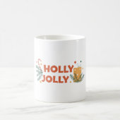 Mug Fête de Noël Holly Jolly (Centre)
