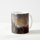 Mug Fête de Noël Malinois Belge (Devant droit)