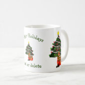 Mug Fête de Noël Personnalisée (Devant droit)