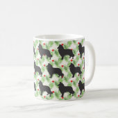 Mug Fête de Noël Sheepdog (Devant droit)