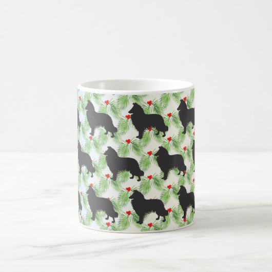 Mug Fête de Noël Sheepdog (Centre)