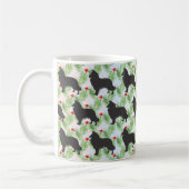 Mug Fête de Noël Sheepdog (Gauche)