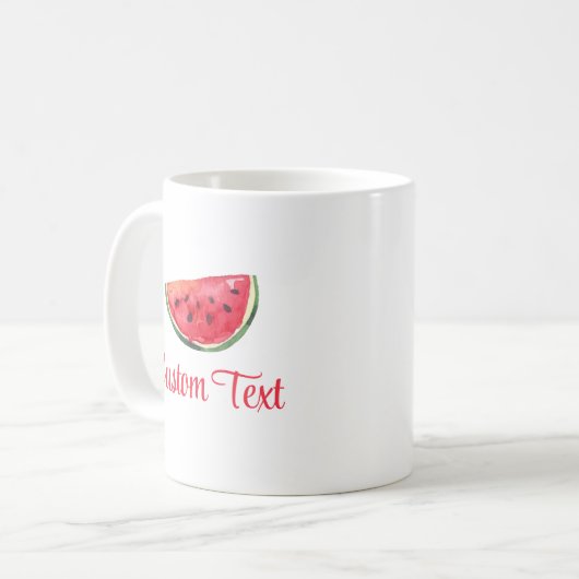 Mug Fête de pastèque d'été (Devant gauche)