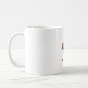 Mug Fête de Piscine Bigfoot Licorne Flotteur Drôle Sas