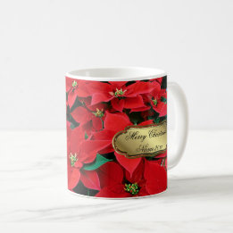 Mug Fête de Poinsettia
