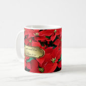 Mug Fête de Poinsettia (Devant gauche)