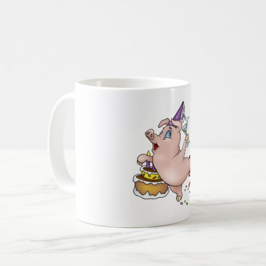 Mug Fête de porc (Devant gauche)