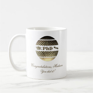 Mug fête de soutenance de doctorat