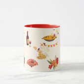 Mug Fête de style espagnol (Centre)