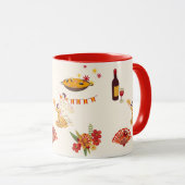 Mug Fête de style espagnol (Devant droit)