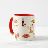 Mug Fête de style espagnol (Devant gauche)