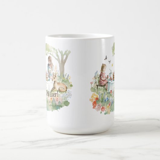 Mug Fête de thé mère fille (Centre)