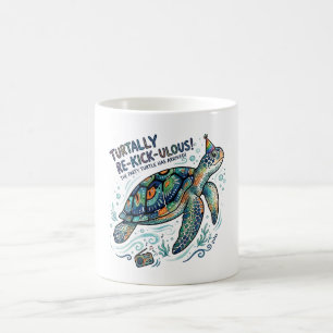 Mug Fête de Tortues Sous-Marine