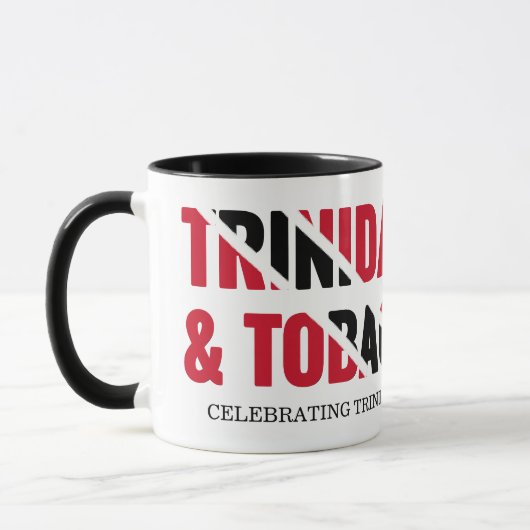 Mug Fête de TRINIDAD TOBAGO 60e (Gauche)