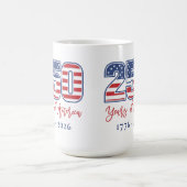 Mug Fête des 250 ans de l'Amérique (Centre)