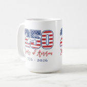 Mug Fête des 250 ans de l'Amérique (Devant gauche)