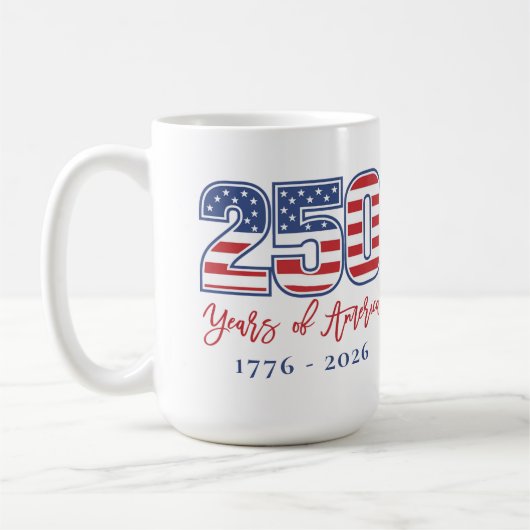 Mug Fête des 250 ans de l'Amérique (Gauche)